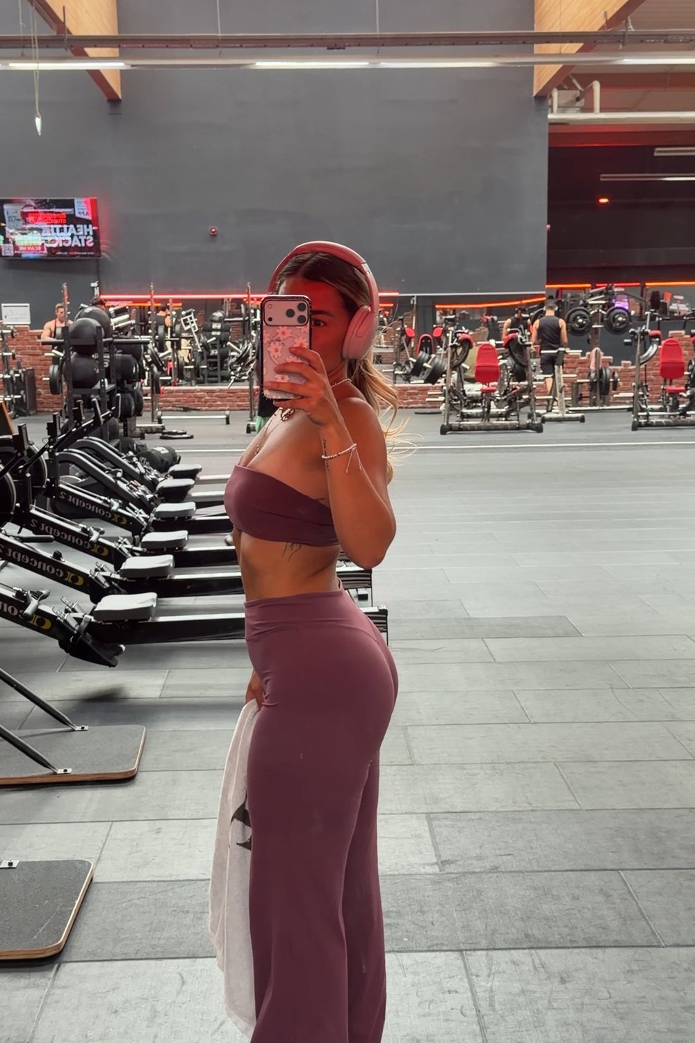Seli im Gym